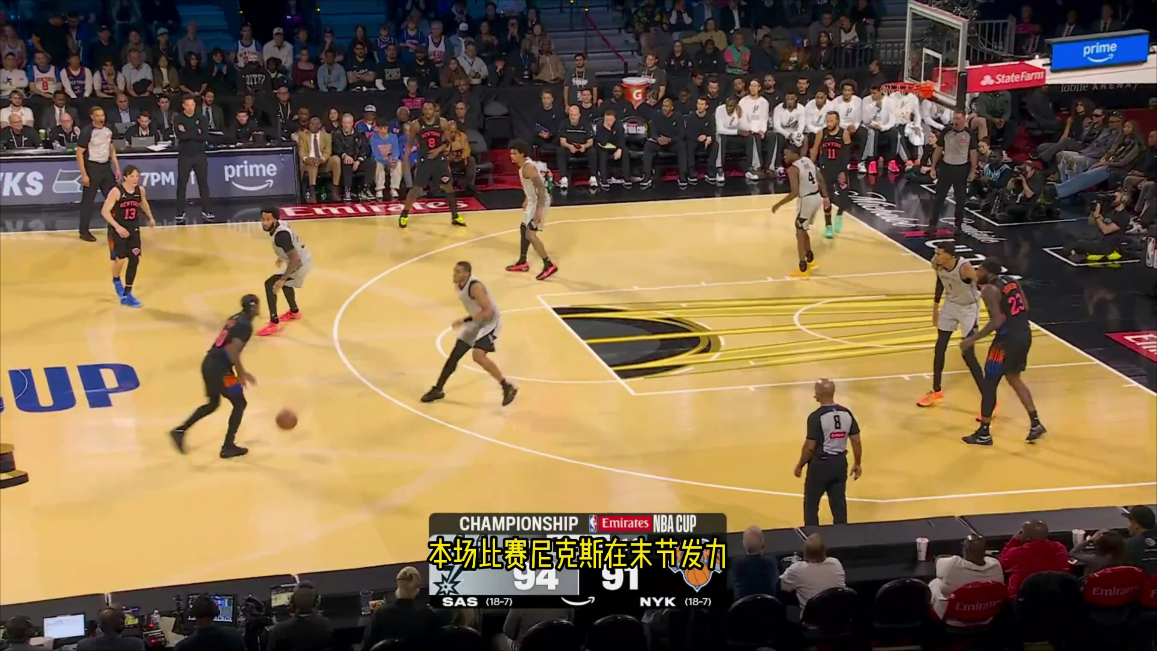 马刺鏖战尼克斯，拉文刷新纪录